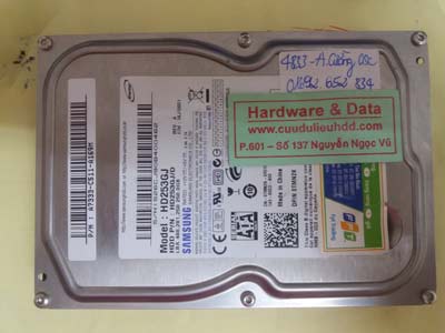 phục hồi dữ liệu HD253GJ