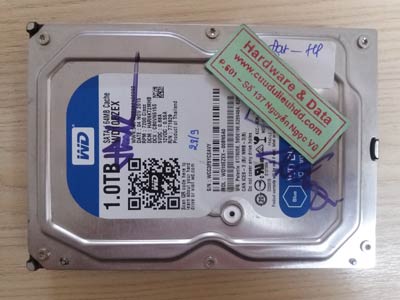 Lấy lại dữ liệu ổ cứng Western 1TB