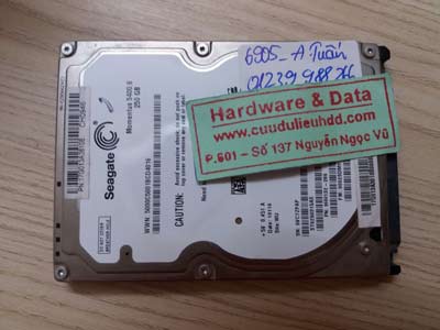 Lấy dữ liệu ổ cứng Seagate 250GB