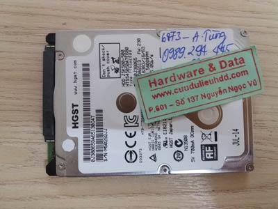Cứu dữ liệu ổ cứng Hitachi 500GB