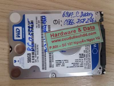 Lấy lại dữ liệu Western 500GB