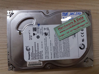 Cứu dữ lệu Seagate 500GB