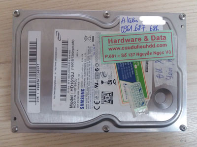 Khôi phục dữ liệu Samsung 160GB