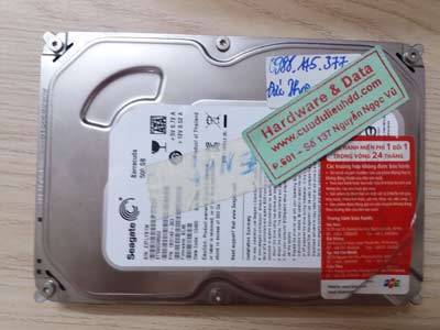 khôi phục dữ liệu ổ cứng Seagate 250GB