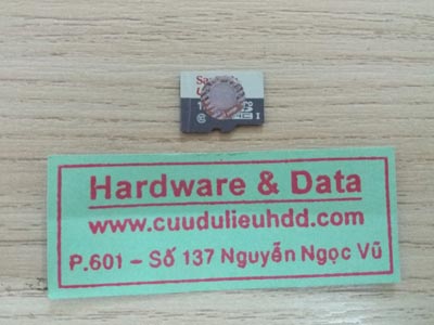 15/11 the nho 16GB mất dữ liệu