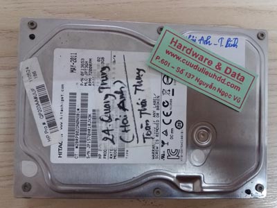 17/11 Hải Anh Hitachi 500gb hỏng cơ