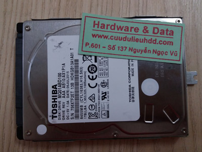 6.11 Toshiba 1TB bị unallocated