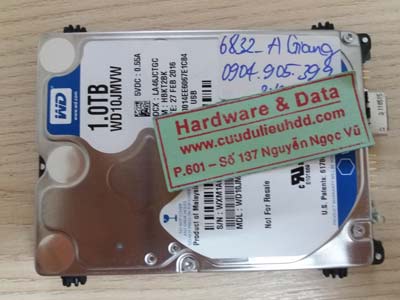 Lấy lại dữ liệu WD10JMVW