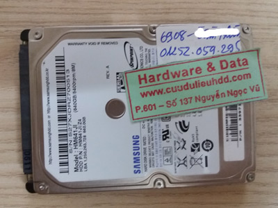 6908 Samsung 640GB chết cơ