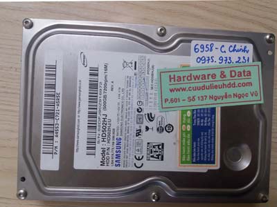 lấy lại dữ liệu Samsung 500Gb