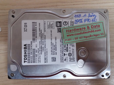 7009 Toshiba 500GB đầu từ lỗi
