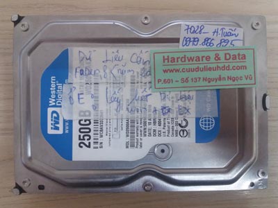7028 Western 250Gb chết cơ