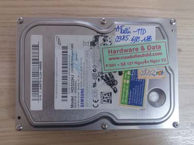 Cứu dữ liệu ổ cứng HD322HJ