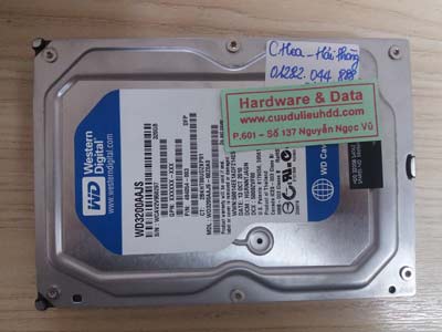 20/11 western 320GB chết cơ
