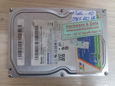 Lấy lại dữ liệu ổ cứng HD082GJ