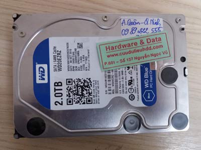 12 12 Western 2TB hỏng cơ