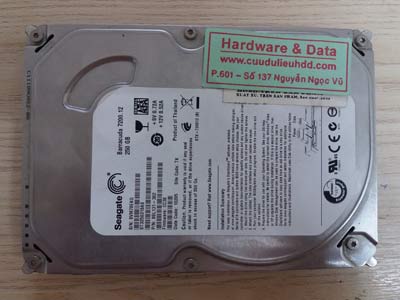 14/12 Seagate 250GB mất dữ liệu