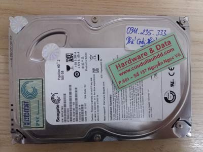 15 12 Seagate 500GB hỏng cơ