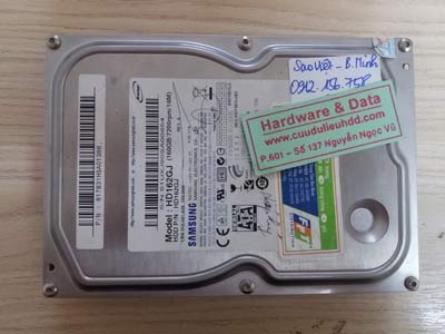 Samsung 160GB chết cơ