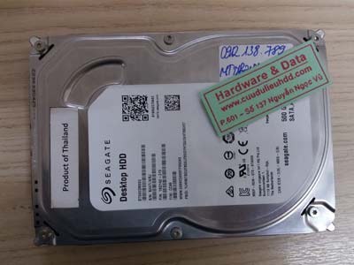 21/11 Seagate 1TB chết cơ