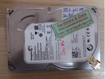 5 12 Seagate 250GB hỏng cơ