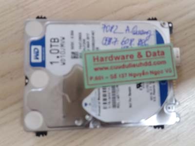 7082 western 1tb hỏng đầu từ