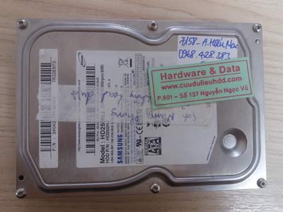 7158 Samsung 250gb đầu đọc lỗi