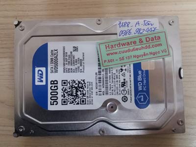 7188 Western 500GB chết cơ