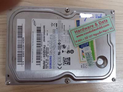 Samsung 250GB hỏng cơ