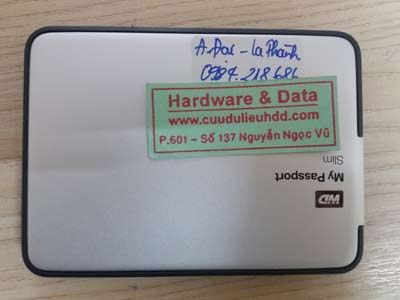 11 1 Western 1TB cắm máy Mac mất dữ liệu