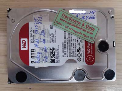 23 12 Western 2000GB hỏng cơ