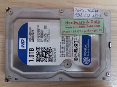 7275 western 1TB đầu từ lỗi