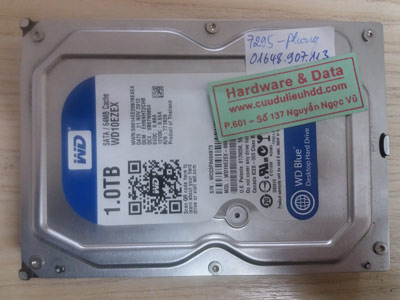 7295 Western 1TB mất dữ liệu
