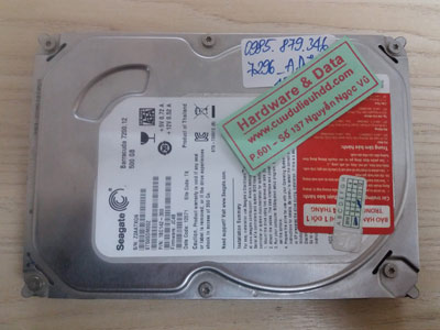 7296 Seagate 500GB chết cơ