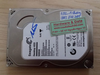 7303 Seagate 500GB chết cơ