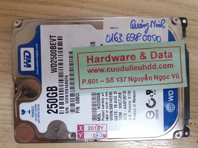 3-2 Western 320Gb mất dữ liệu