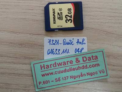 7321 the 32GB mất định dạng