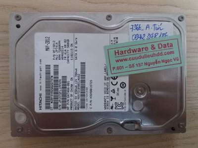 7366 Hitachi 500Gb đầu đọc lỗi
