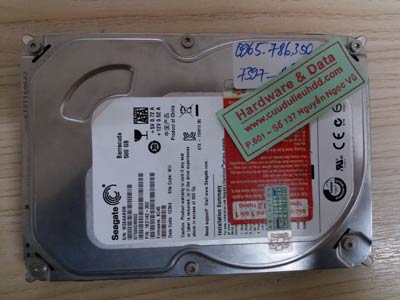 7397 Seagate 500GB đầu từ lỗi