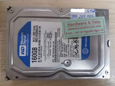 14-03 Western 160GB đầu đọc lỗi