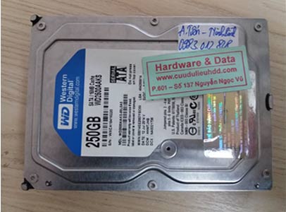 3-3 Western 250GB bị chết cơ