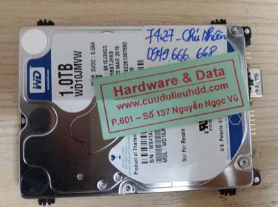 7427 western 1TB đầu từ lỗi