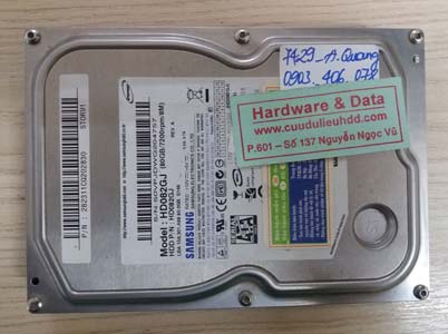 7429 Samsung 80GB chết cơ