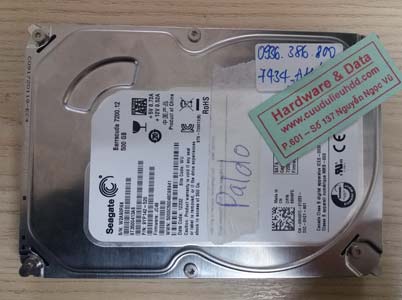 7434 Seagate 500GB hỏng đầu đọc