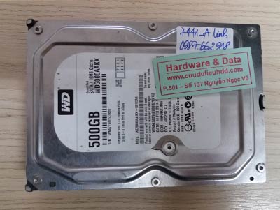 7441 Western 500GB bị chết cơ