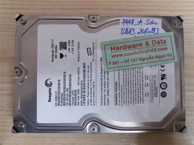 7448 Seagate 500GB hỏng đầu từ