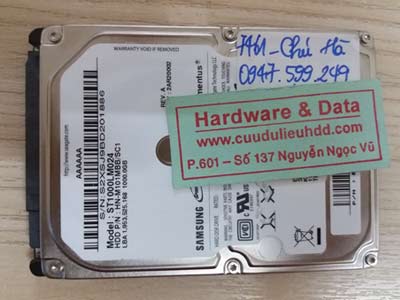 7461 samsung 1TB bị chết cơ