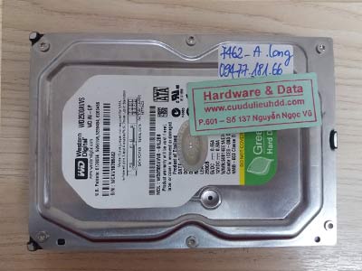 7462 Western 250GB bị hỏng cơ