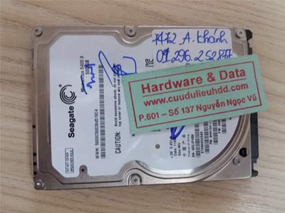 7472 Seagate 500GB bị ghost nhầm