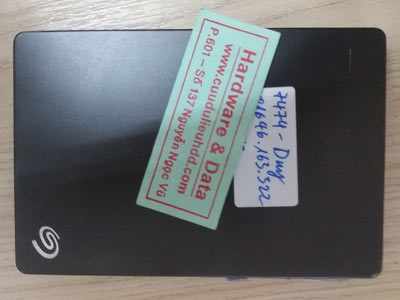 7474 box seagate 2TB bị format